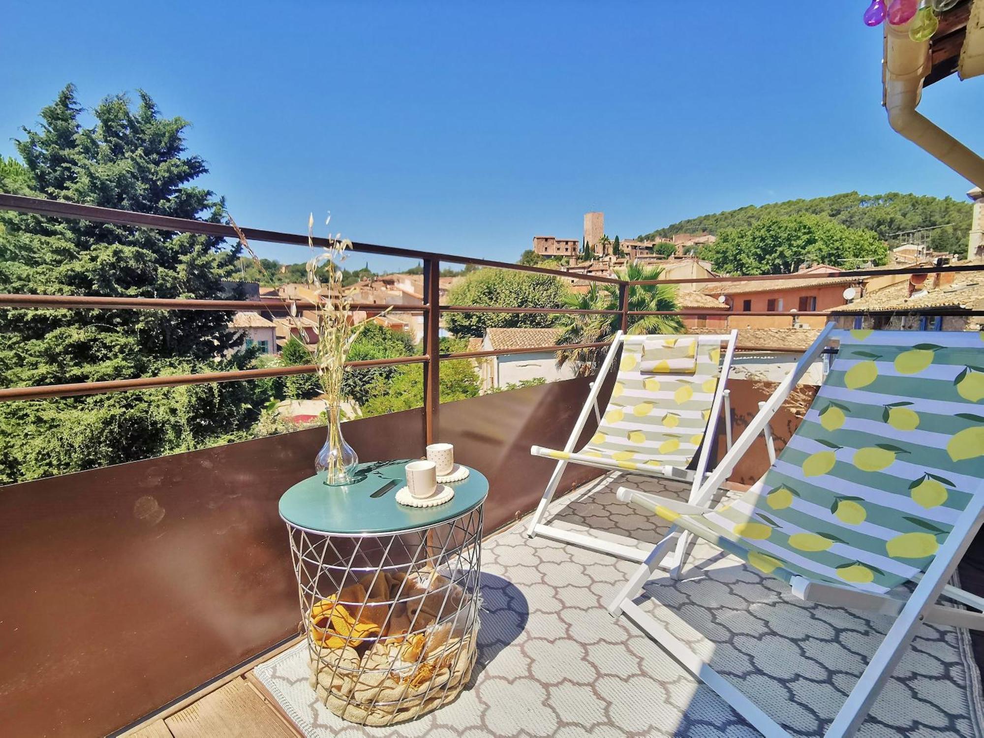 Le Nid En Chante Vue Panoramique Les Arcs-sur-Argens Eksteriør billede